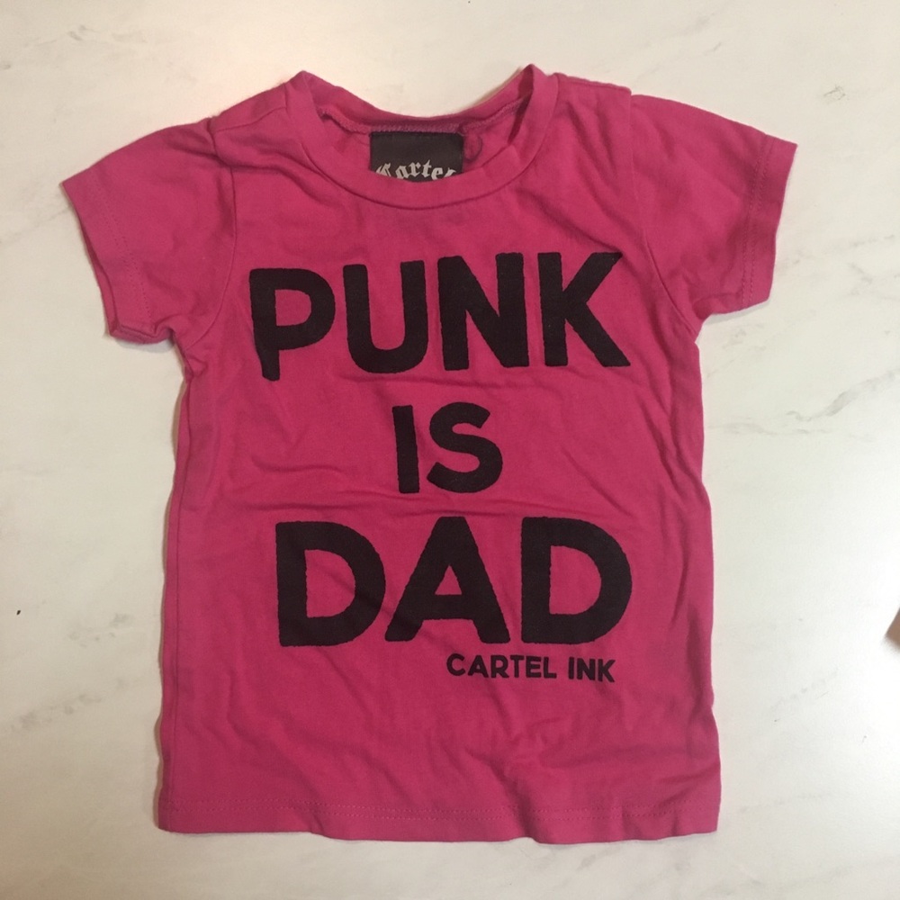 Cartel Ink Punk is Dad Infant Tee